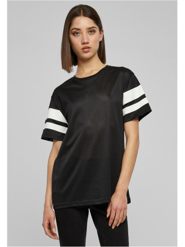 Women's striped t-shirt blk/wht