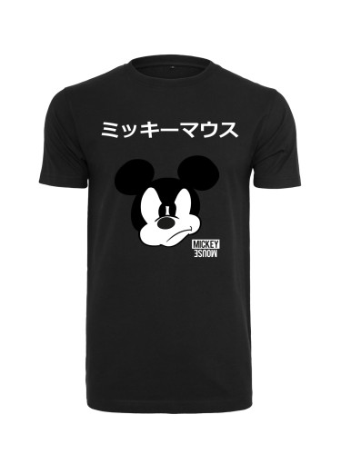 Japanese T-shirt Mickey Black