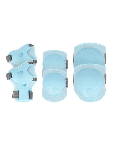 Spokey BUFFER II - 3-dielna set of children's protectors, blue, veľ. Xs