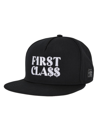 First Class P Cap Black