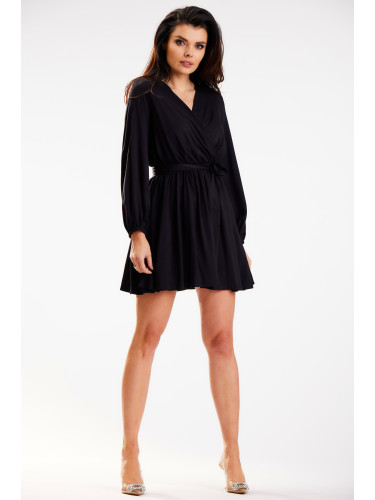 Awama Woman's Dress A577 Black