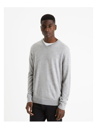 Celio Wool sweater Semeriv - Men's