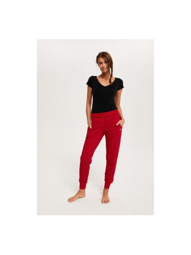 Women's long trousers Todra - red