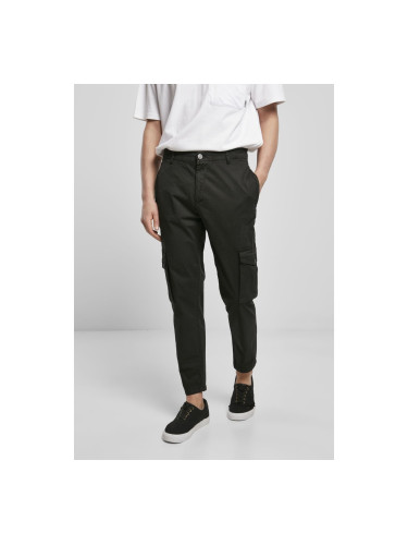 Tapered Cargo Pants Black