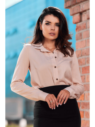 Awama Woman's Shirt A526 Beige