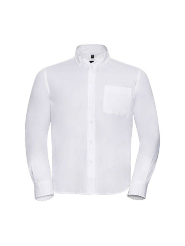 Men's classic long sleeve shirt R916M 100% cotton twill 130g