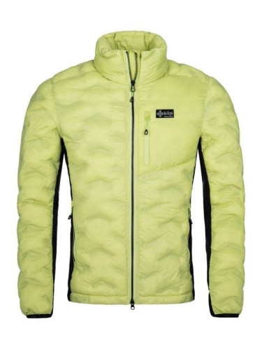 Men's outdoor insulated jacket Kilpi ACTIS-M light green