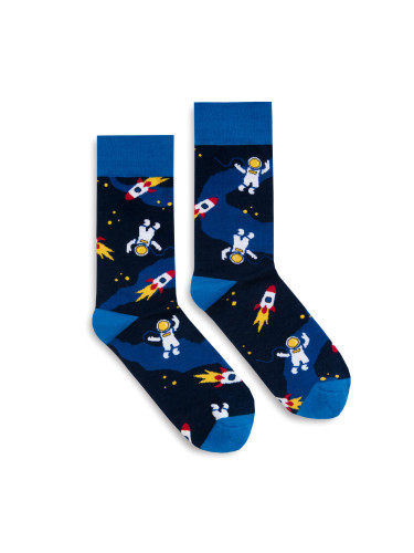 Banana Socks Unisex's Socks Classic Space Man