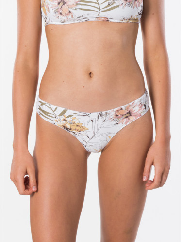 Долнище на дамски бански с бял флорален принт Rip Curl