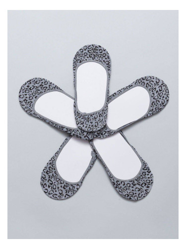 Grey socks 5-pack Yups ax4141b-5. R03