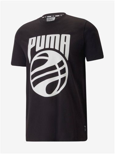 Черна мъжка тениска Puma Posterize - мъже