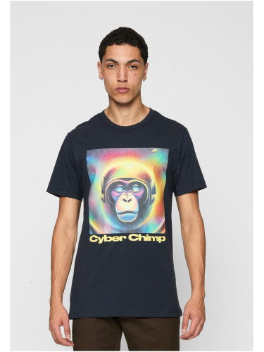Cyber Chimp Tee Navy