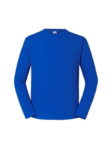 Blue Men's T-shirt Iconic 195 Ringspun Premium Fruit of the Loom