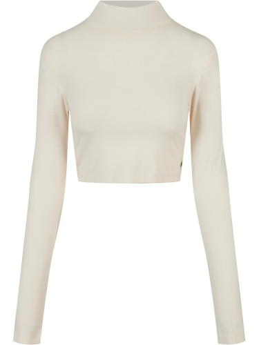 Women's Organic Long Sleeve Turtleneck - Cream