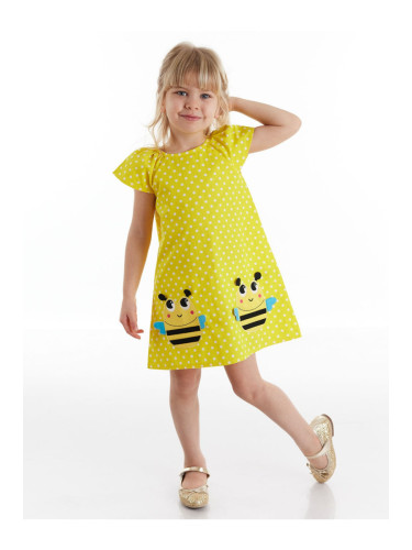 Детска рокля Denokids CFF-21Y1-009/Yellow