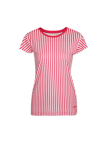 Women's T-shirt NAX HUDERA rose red variant pa