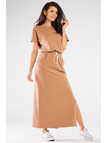 Infinite You Woman's Dress M253 Beige