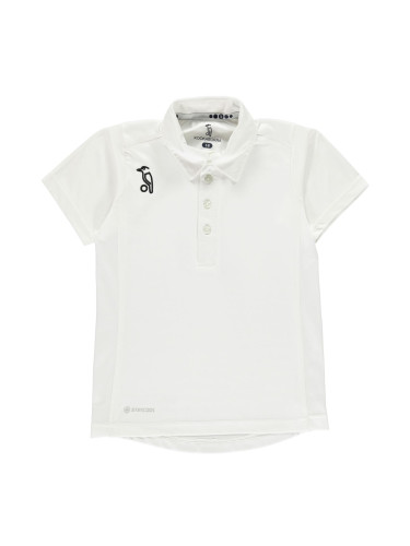 Kookaburra Elite Short Sleeve Polo Shirt Juniors