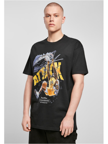 Black T-Shirt Attack Player Oversize