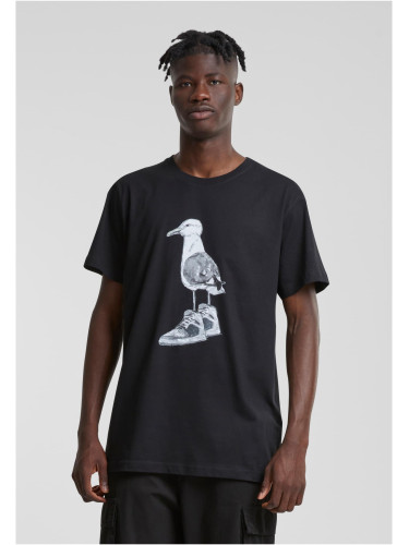 Black T-shirt Seagull Sneakers