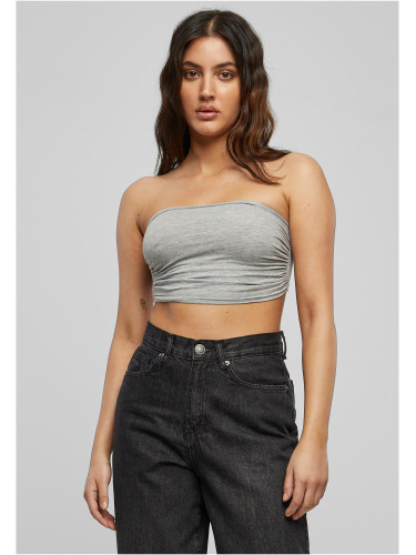 Women's Bandeau Top Grey