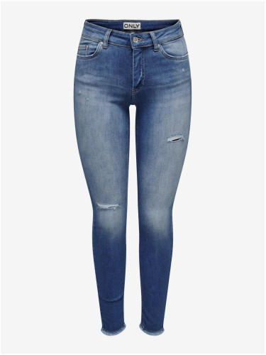 Women's Blue Skinny Fit Jeans ONLY Blush