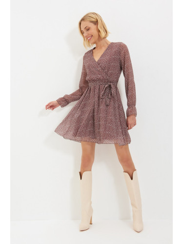 Дамска рокля Trendyol Patterned