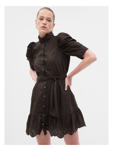 GAP Mini Dress with Puffed Sleeves - Ladies