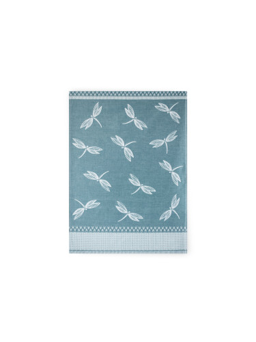 Zwoltex Unisex's Dish Towel Ważki Turquoise/Pattern