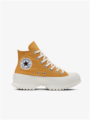 Mustard women's Converse Chuck Taylor Platform Ankle Sneakers All Star Lugged 2.0