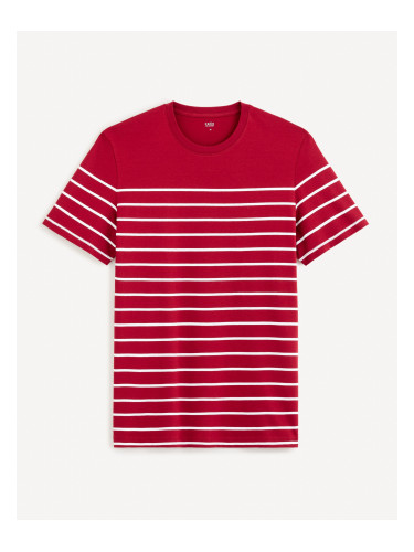 Celio Striped T-Shirt Bebaser - Men