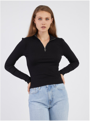 Black Women's Sweatshirt Noisy May Aya - Women