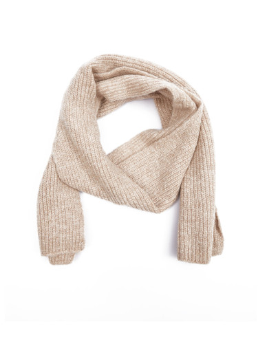 Beige women's scarf with wool ORSAY