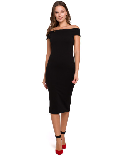 Makover Woman's Dress K001 Black