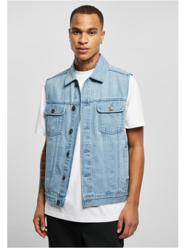 Denim vest lighter washed