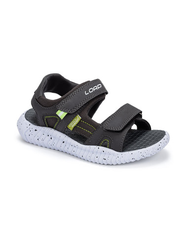 Children's sandals LOAP VEOS KID grey/green