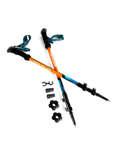 Spokey ZION Trekking buds 3-dielne, blue-orange