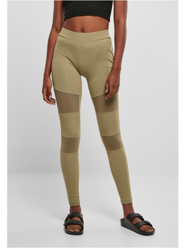 Women's Tech Mesh Leggings in khaki