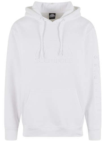 Men's hoodie Southpole 3D Print white