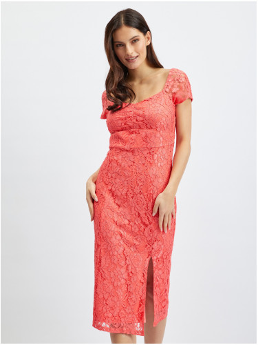 Orsay Pink Women's Lace Dress - Women's
