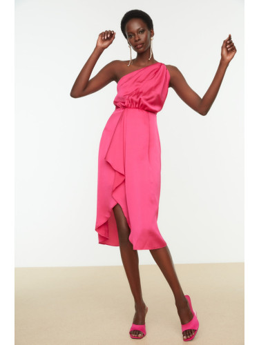 Дамска рокля Trendyol Satin