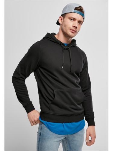 Basic Terry Hoody Black