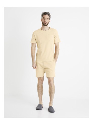 Men's beige pyjamas Celio Digaufre