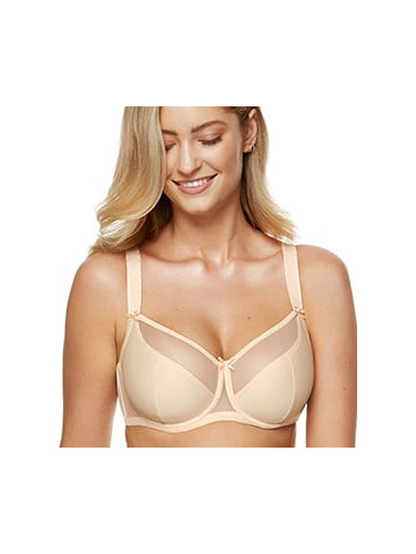 Gorteks Zara smooth soft bra beige