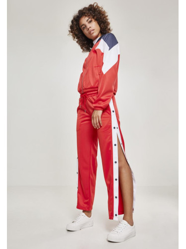 Women's 3-Tone Track Jacket firered/navy/white