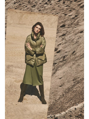 Marisse Short Jacket With A Collar