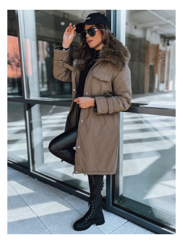 Kurtka damska parka MARBLIS khaki Dstreet