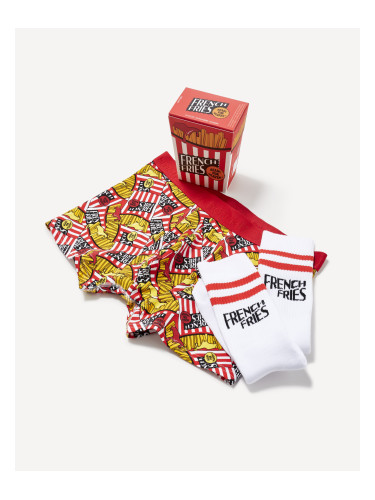 Celio Gift pack boxers and socks with chips - Men