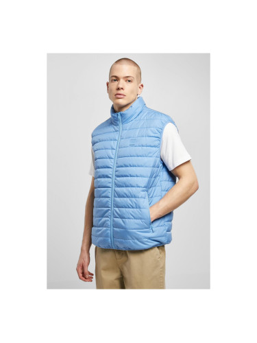 Lightweight Bubble Vest Horizontal Blue