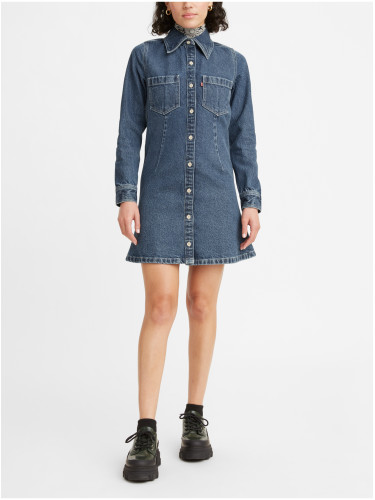 Levi's Blue Women's Denim Shirt Short Dress Levi's - Women's®